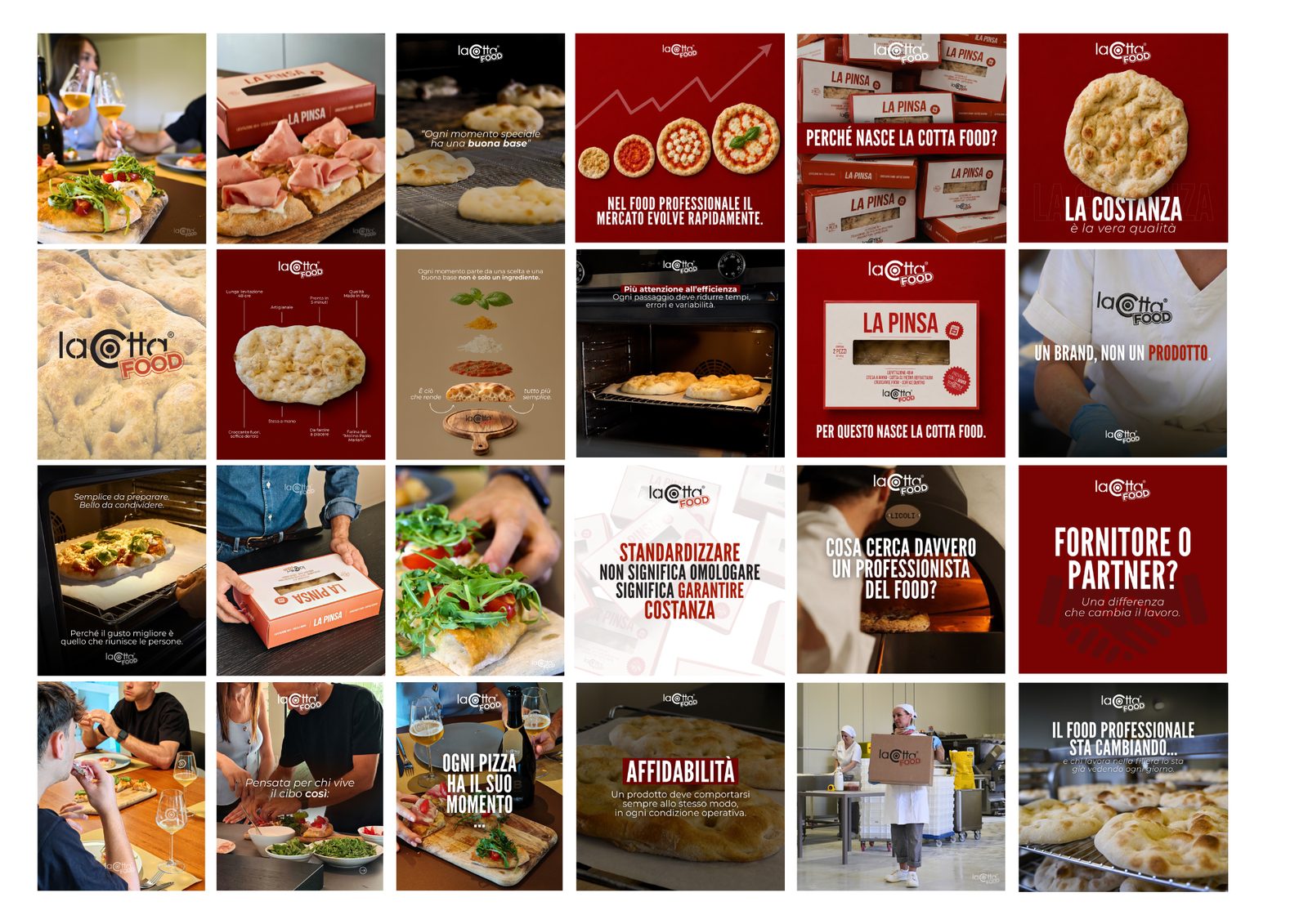 LaCotta Food — le creatività per il canale professionale e il consumatore finale